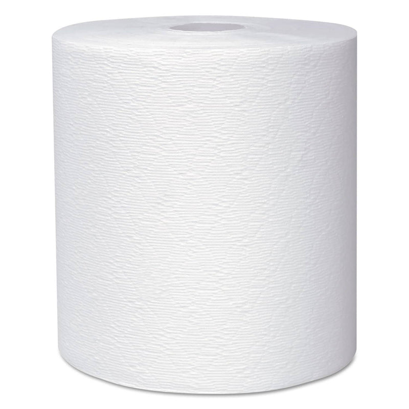 Scott Essential Plus Hard Roll Towels 8" X 600 Ft, 1 3/4" Core Dia, White, 6 Rolls/Ct - KCC50606 - TotalRestroom.com