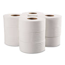 GEN Jumbo Bathroom Tissue, Septic Safe, 2-Ply, White, 650 Ft, 12 Roll/Carton - GEN29B - TotalRestroom.com