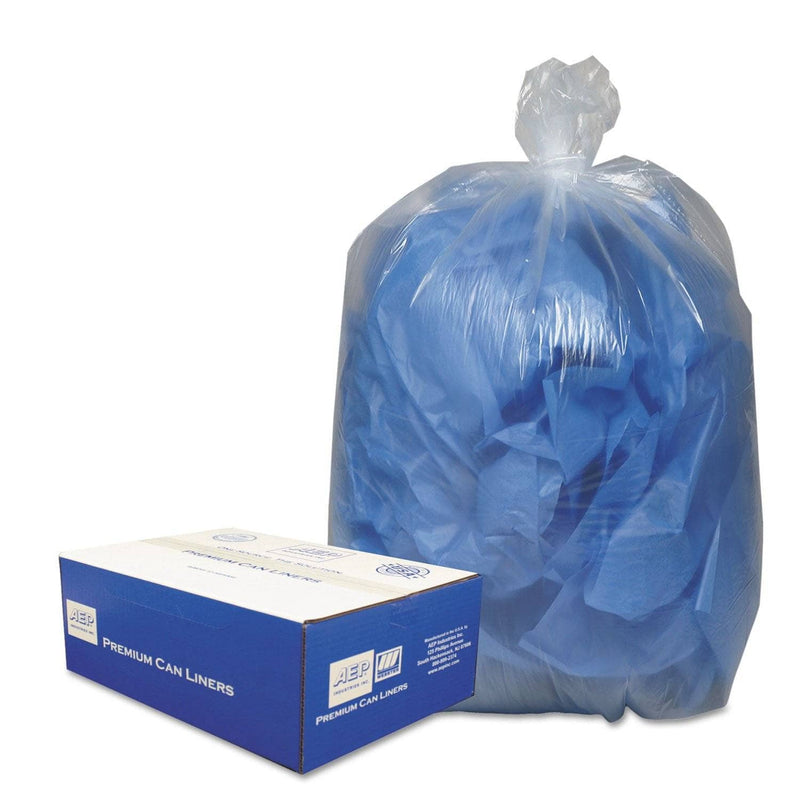 Classic Linear Low-Density Can Liners, 10 Gal, 0.6 Mil, 24
