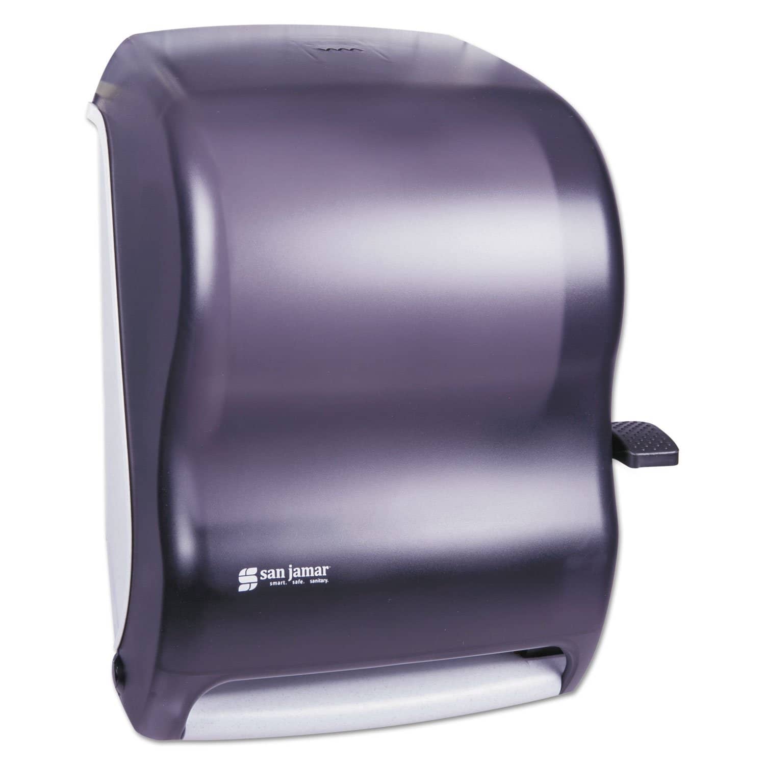 San Jamar Lever Roll Towel Dispenser, Classic, Black Pearl, 12 15/16 X 9 1/4 X 16 1/2 - SJMT1100TBK - TotalRestroom.com