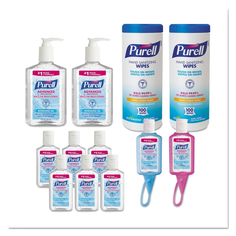 Purell Office Hand Sanitizer Starter Kit, Assorted, 6 Per Carton - GOJ9652K1ECCT - TotalRestroom.com