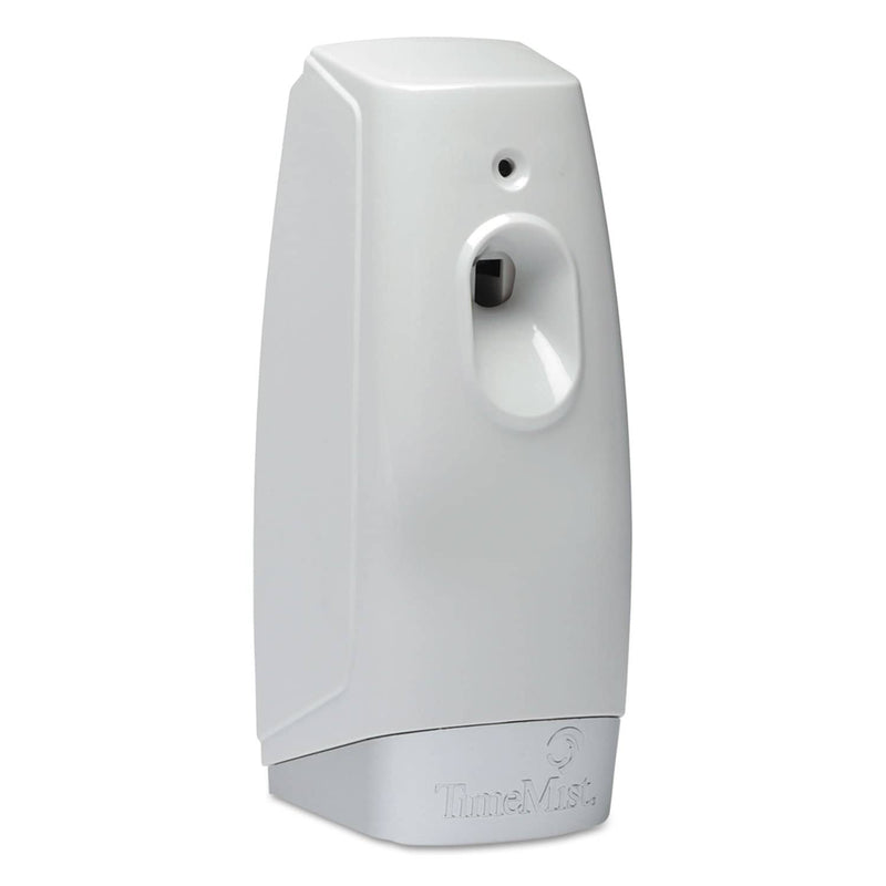 TimeMist Micro Metered Air Freshener Dispenser, 3.38" X 3"X 7.5", White, 6/Carton - TMS1047824 - TotalRestroom.com