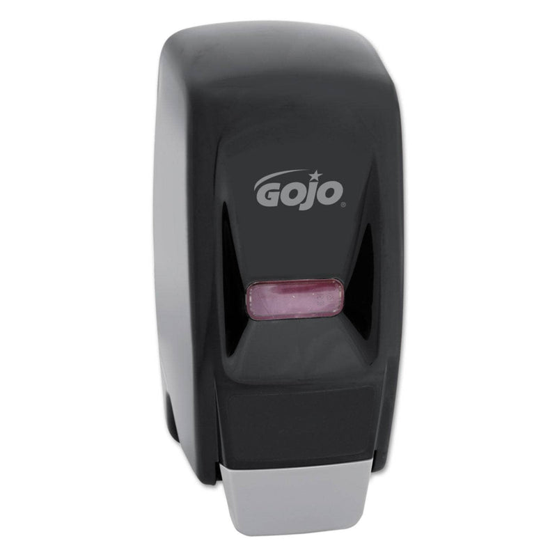 Gojo Bag-In-Box Liquid Soap Dispenser, 800 Ml, 5.75" X 5.5" X 5.13", Black - GOJ9033 - TotalRestroom.com