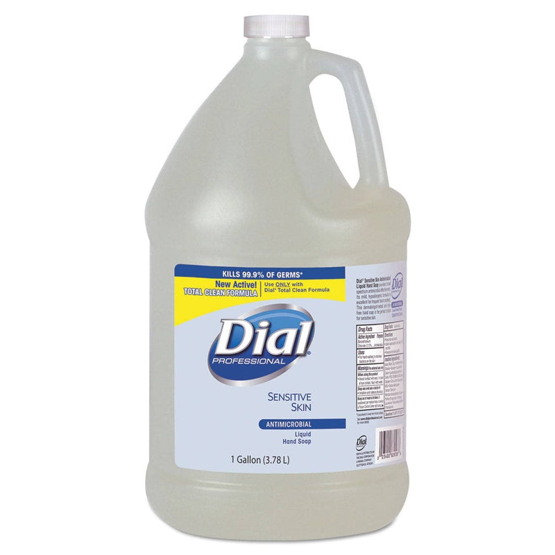 Dial Antimicrobial Soap For Sensitive Skin, Floral, 1 Gal Bottle, 4/Carton - DIA82838 - TotalRestroom.com