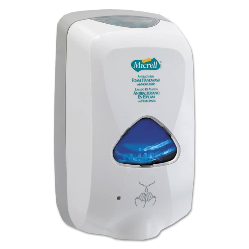 Micrell TFX Touch-Free Automatic Liquid Soap Dispenser, 1200 Ml, 6" X 4" X 10.5", Dove Gray - GOJ275012 - TotalRestroom.com