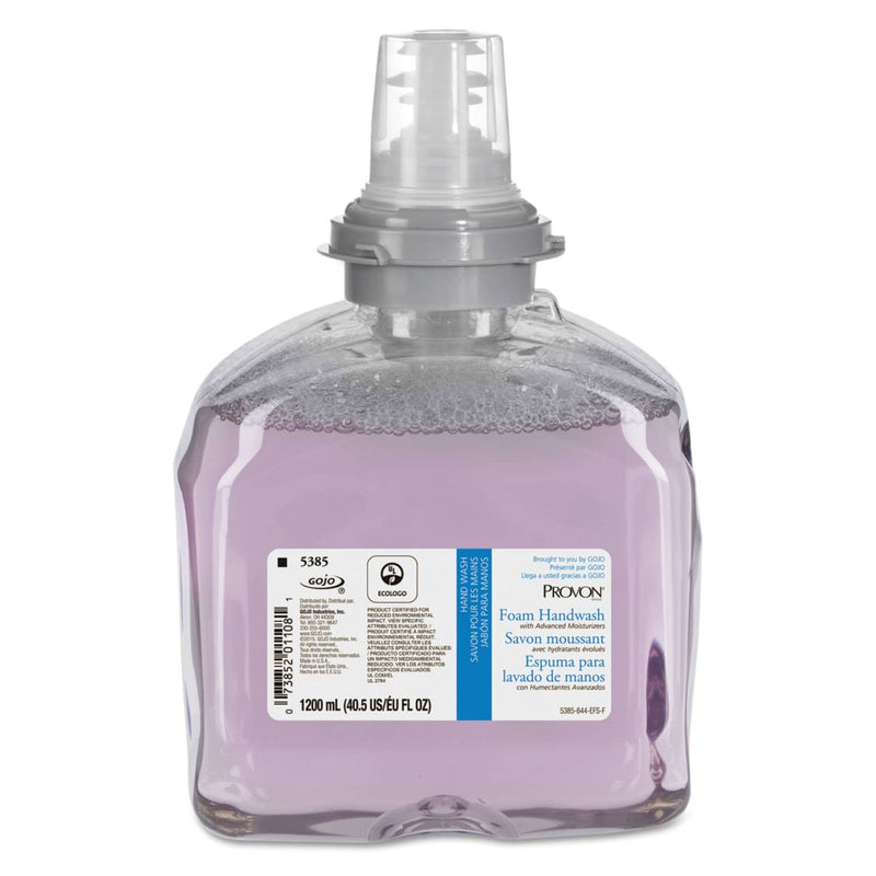 Provon Foam Handwash W/Advanced Moisturizers, Cranberry, 1200Ml Refill, 2/Carton - GOJ538502