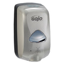 Gojo TFX Touch-Free Foam Soap Dispenser, 1200 Ml, 6.4" X 4.3" X 10.5", Nickel - GOJ278912 - TotalRestroom.com
