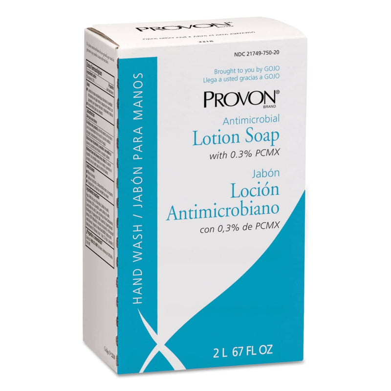 Provon Antimicrobial Lotion Soap With Chloroxylenol, Nxt 2 L Refill, 4/Carton - GOJ221804