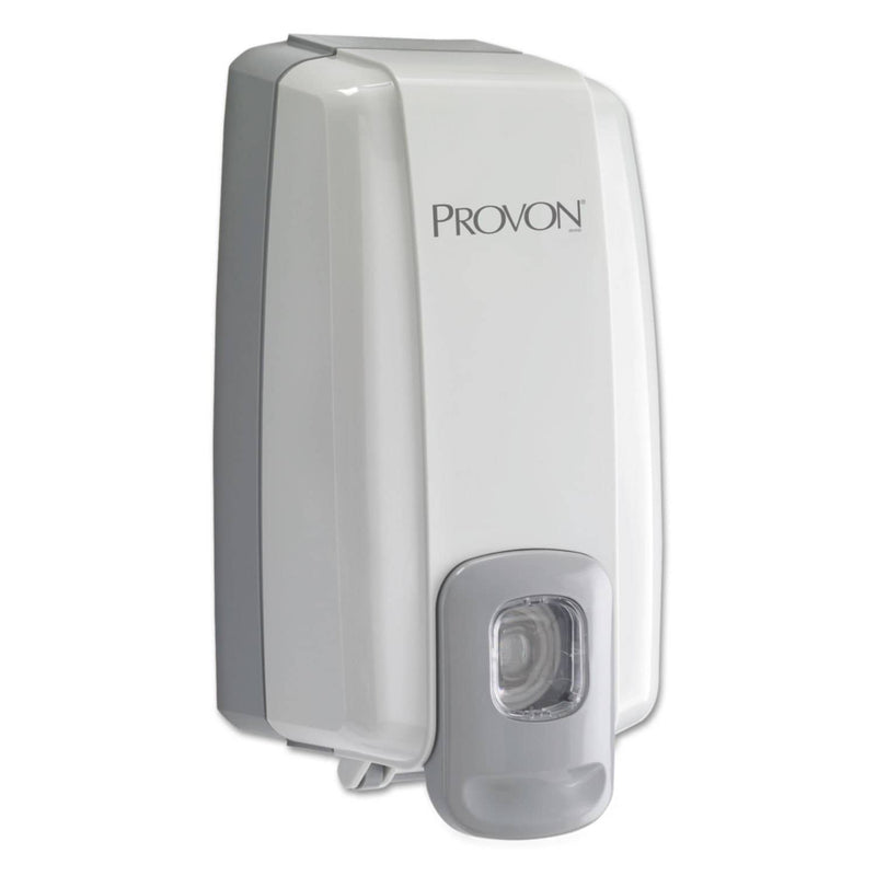 Provon NXT Space Saver Liquid Soap Dispenser, 1 L Refill, 5.13 X 4" X 10.13", Dove Gray - GOJ211506 - TotalRestroom.com