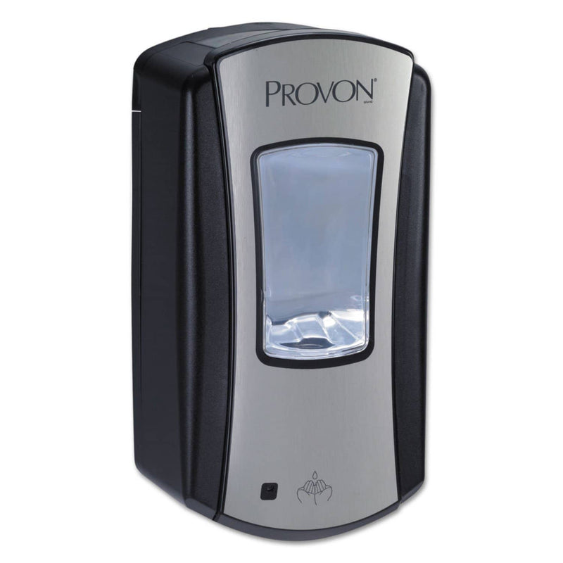 Provon LTX-12 Foam/Liquid Soap Dispenser, 1200 Ml, 11.1" X 12.1" X 9", Chrome, 4/Carton - GOJ197204CT - TotalRestroom.com