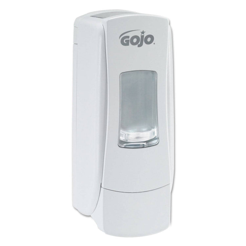 Gojo ADX-7 Foam Soap Dispenser, 700 Ml, 3.7" X 3.5" X 9.7", White - GOJ878006 - TotalRestroom.com