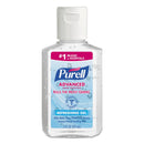 Purell Advanced Hand Sanitizer Refreshing Gel, Clean Scent, 2 Oz, Squeeze Bottle, 24/Carton - GOJ960524 - TotalRestroom.com