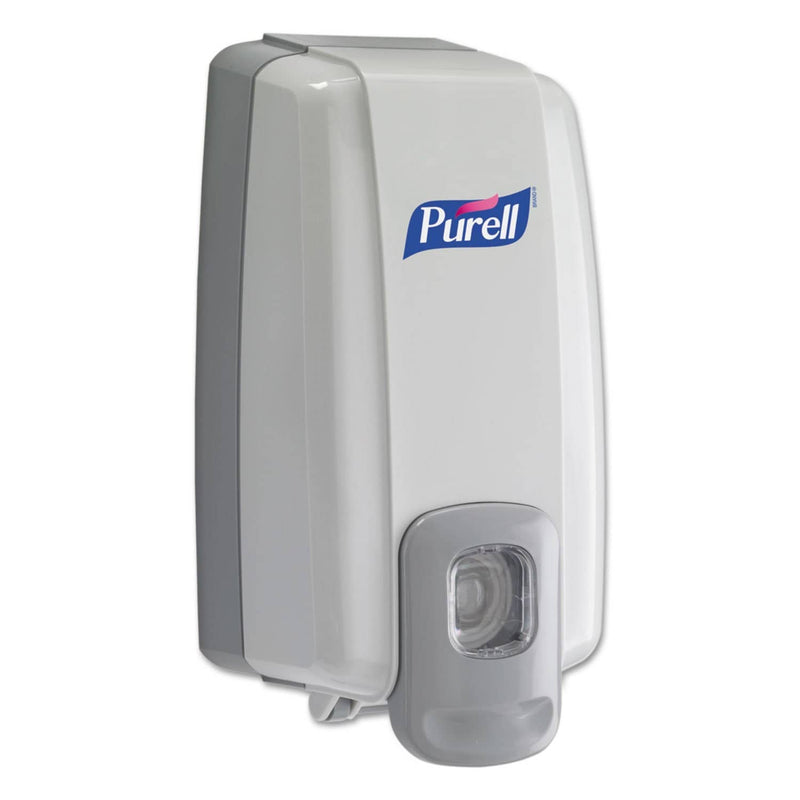 Purell Nxt Space Saver Gel Hand Sanitizer Dispenser, 1000 Ml, 5.13" X 4" X 10", White/Gray - GOJ212006 - TotalRestroom.com