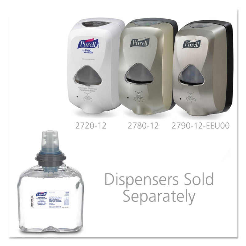Purell Advanced Tfx Foam Instant Hand Sanitizer Refill, 1200 Ml, White - GOJ539202EA - TotalRestroom.com