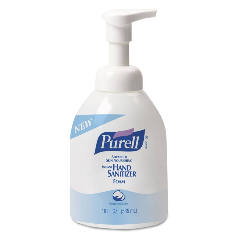 Purell Advanced Hand Sanitizer Skin Nourishing Foam, 535 Ml Bottle, 4/Carton - GOJ579804 - TotalRestroom.com