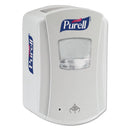 Purell LTX-7 Touch-Free Gel Hand Sanitizer Dispenser, 700 Ml, 5.75" X 4" X 8.62", White - GOJ132004 - TotalRestroom.com