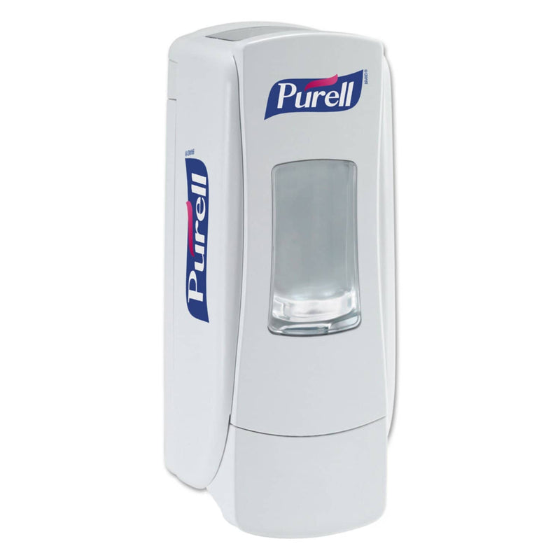 Purell ADX-7 Gel Hand Sanitizer Dispenser,+B103:B130 700 Ml, 3.75" X 3.5" X 9.75", White - GOJ872006 - TotalRestroom.com