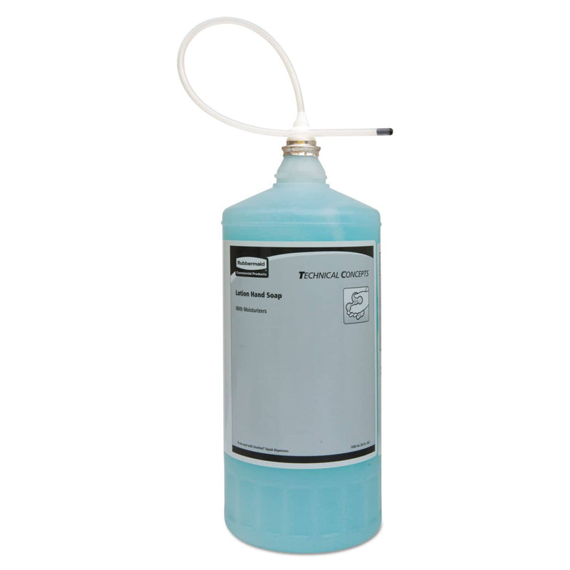 Rubbermaid One Shot Enriched Lotion Soap Refill, Passion Flower, 1600Ml, 4/Carton - TEC4015411 - TotalRestroom.com