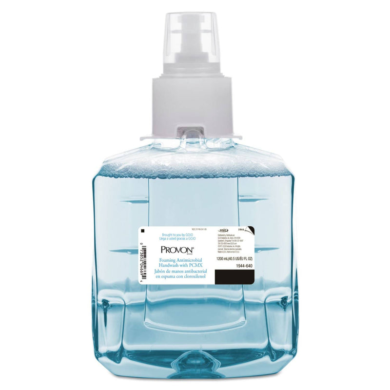 Provon Foaming Antimicrobial Handwash With Pcmx, Floral,1200Ml Refill, For Ltx-12, 2/Ct - GOJ194402