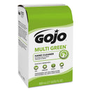 Gojo Multi Green Hand Cleaner 800 Ml Bag-In-Box Dispenser Refill, Citrus, 12/Carton - GOJ917212CT - TotalRestroom.com