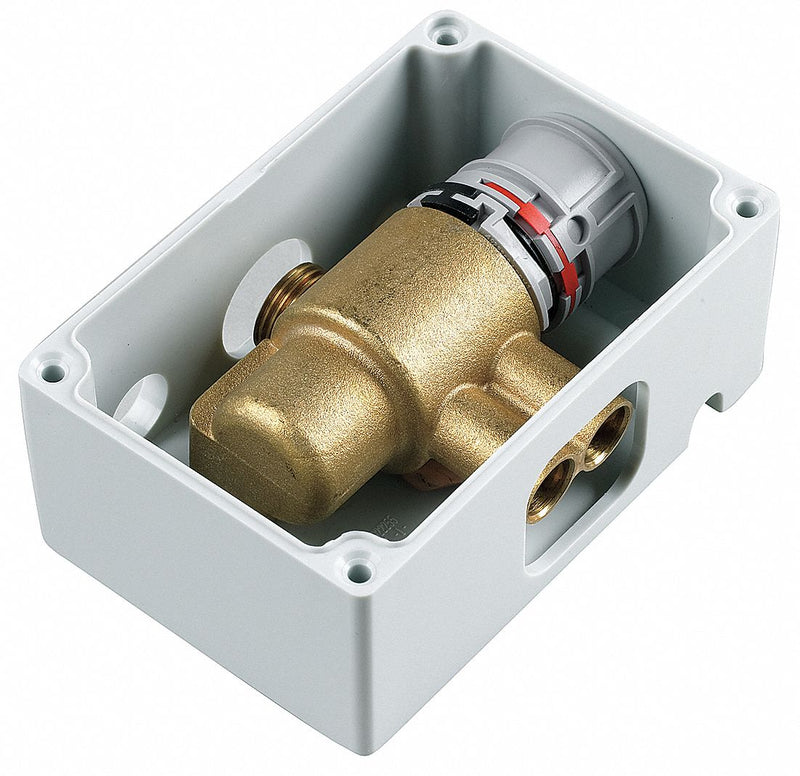 American Standard Thermostatic Mixing Valve, Fits Brand American Standard, Brass, Plastic - 605XTMV1070