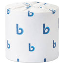 Boardwalk Office Packs Standard Bathroom Tissue, Septic Safe, 2-Ply, White, 504 Sheets/Roll, 80 Rolls/Carton - BWK6156 - TotalRestroom.com