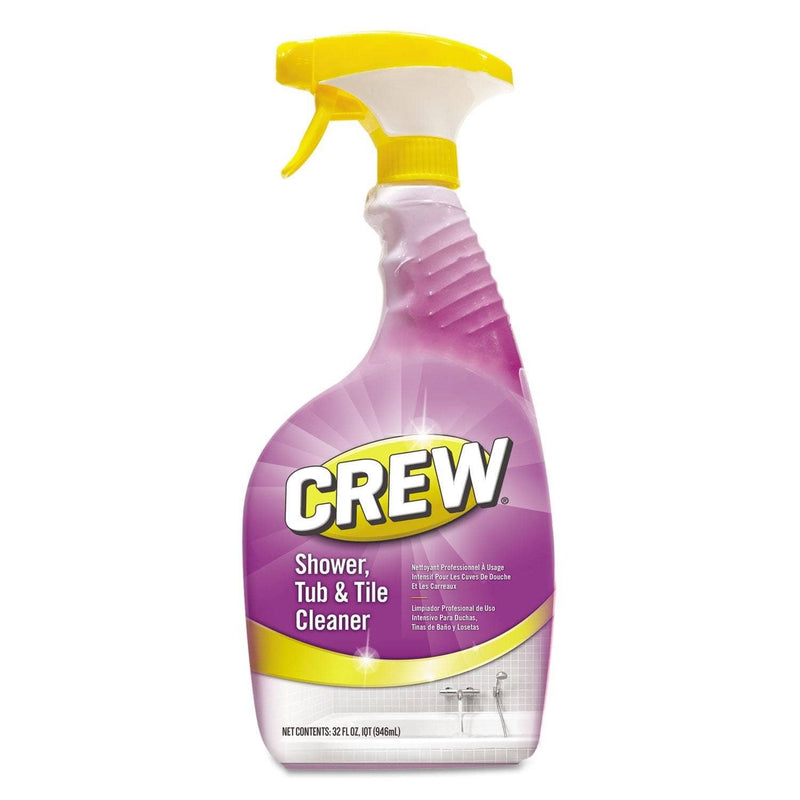 Diversey Crew Shower, Tub & Tile Cleaner, Liquid, 32 Oz - DVOCBD540281EA - TotalRestroom.com