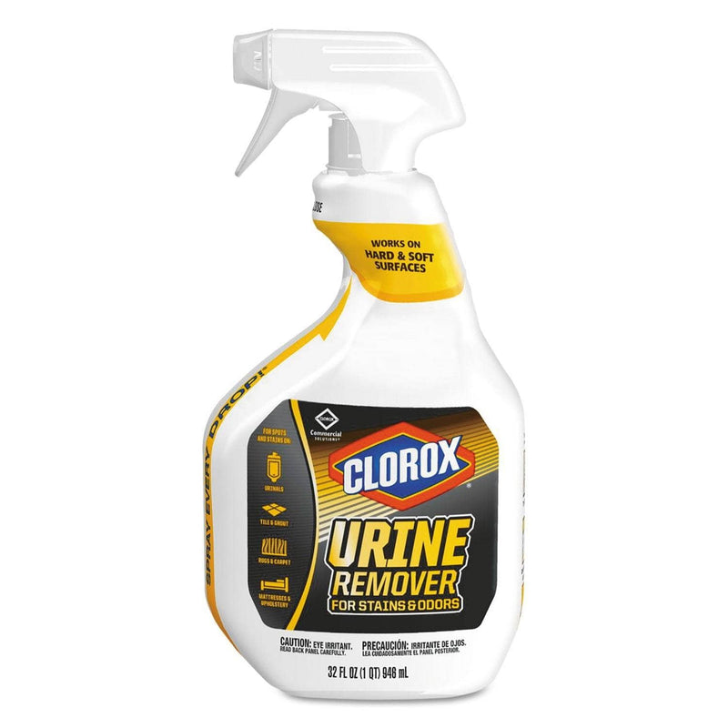 Clorox Urine Remover For Stains And Odors, 32 Oz Spray Bottle - CLO31036 - TotalRestroom.com