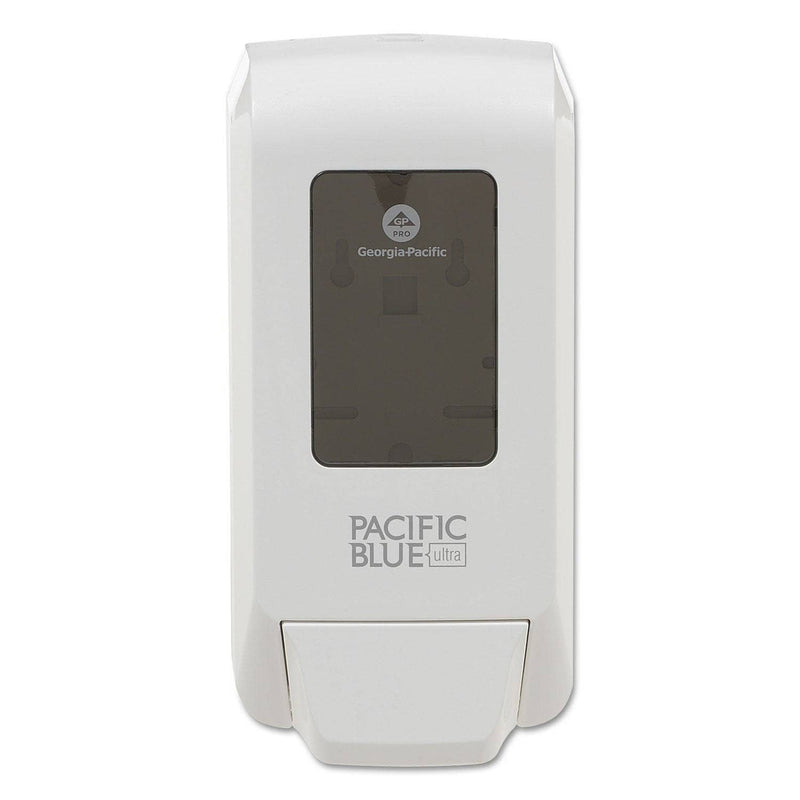 Georgia Pacific Pacific Blue Ultra Liquid Soap/Sanitizer Dispenser, 1200 Ml, White - GPC53058 - TotalRestroom.com