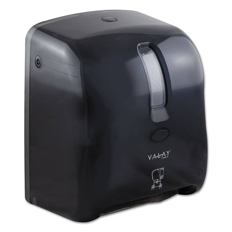 Morcon Valay Hardwound Towel Dispenser, 11.75" X 14" X 8.5", Black - MORVT1008 - TotalRestroom.com