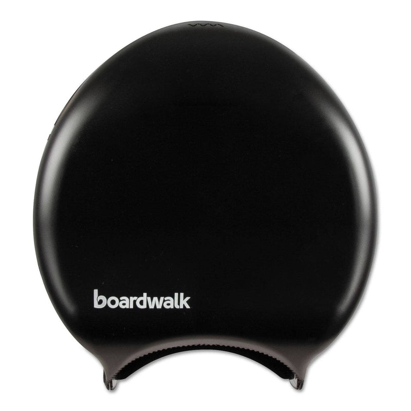 Boardwalk Single Jumbo Toilet Paper Dispenser, 11 X 12 1/4, Black - BWK1519 - TotalRestroom.com