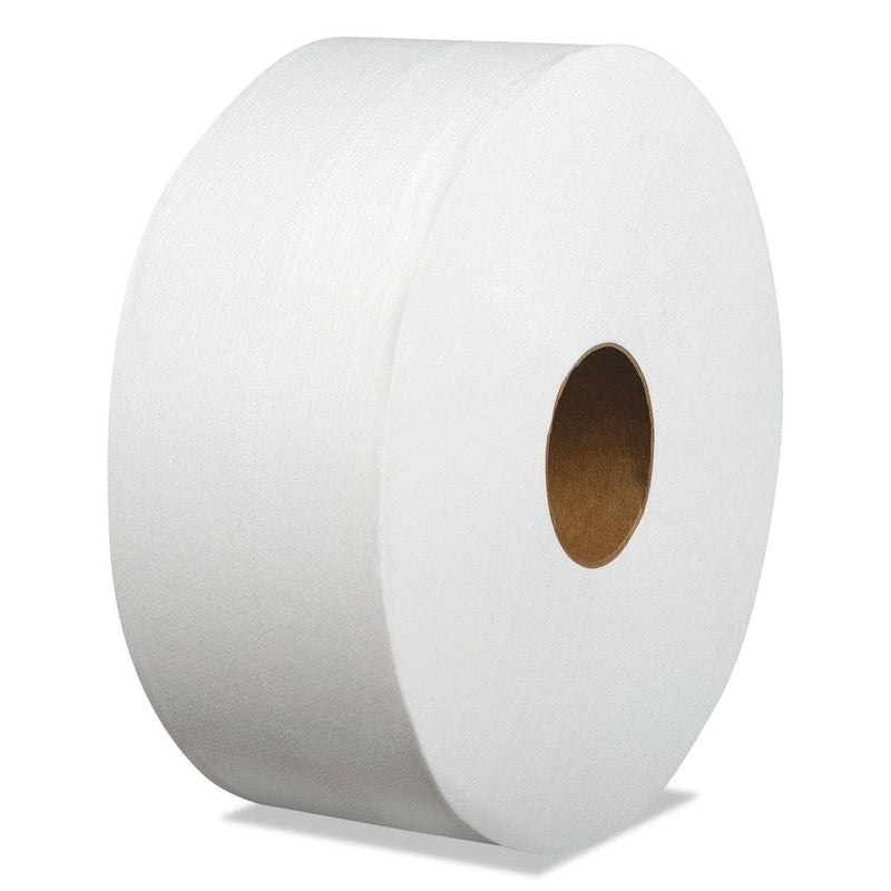 Boardwalk Laminated Jumbo Roll Toilet Paper, Septic Safe, 2-Ply, White, 3.2" X 700 Ft, 12/Carton - BWK410979 - TotalRestroom.com