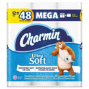Charmin Ultra Soft Bathroom Tissue, Septic Safe, 2-Ply, White, 4 X 3.92, 284 Sheets/Roll, 12 Rolls/Pack, 4 Packs/Carton - PGC61925 - TotalRestroom.com