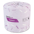 Cascades Select Standard Bath Tissue, 2-Ply, White, 4.25 X 4.1, 500/Roll, 48/Carton - CSDB180 - TotalRestroom.com