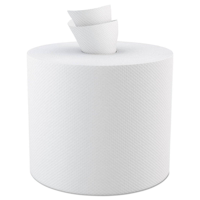 Cascades Select Center Pull Towels, 2-Ply, 7.3" X 600 Ft, White, 600/Roll, 6/Carton - CSDH154 - TotalRestroom.com