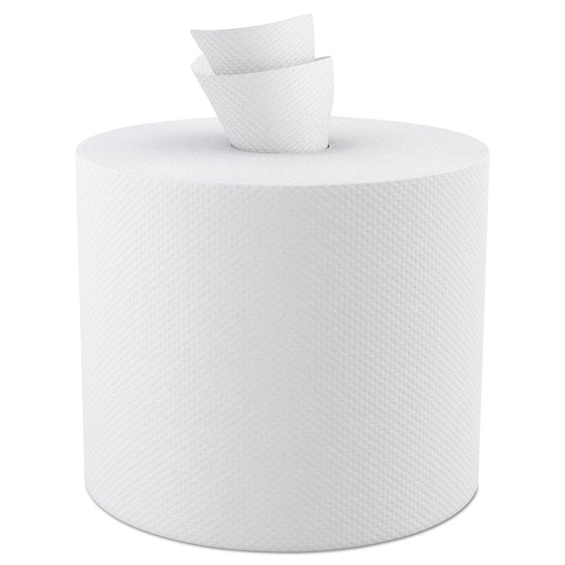 Cascades Select Roll Paper Towels, 2-Ply, 7.8" X 416 Ft, White, 500 Per Roll, 6 Rolls/Ct - CSDH140 - TotalRestroom.com