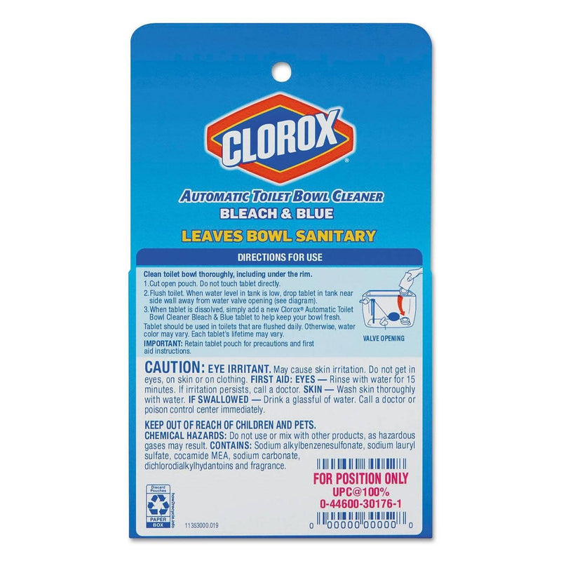 Clorox Toilet Bowl Cleaner Bleach Gel, Ocean Mist Value Pack Pack Of 18 Clorox Toilet Bowl Cleaner Bleach Gel, Ocean Mist Value Pack Pack Of 18