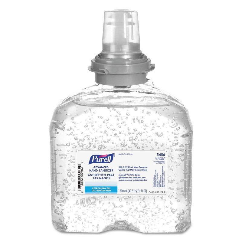 Purell Advanced Tfx Gel Instant Hand Sanitizer Refill, 1200 Ml - GOJ545604EA - TotalRestroom.com