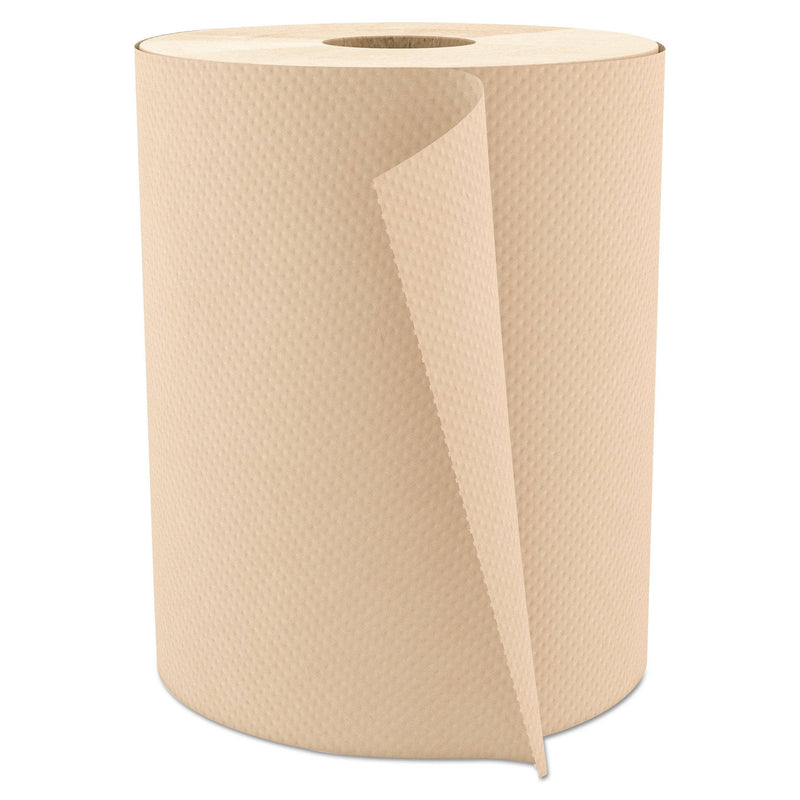Cascades Select Roll Paper Towels, 1-Ply, 7.875" X 600 Ft, Natural, 12/Carton - CSDH065 - TotalRestroom.com