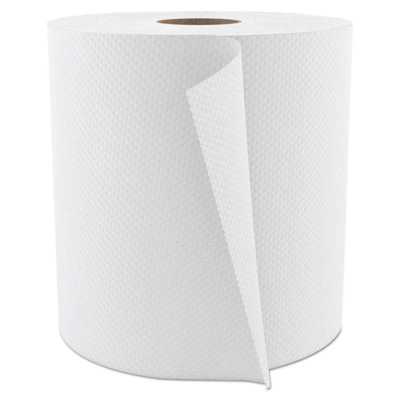 Cascades Select Roll Paper Towels, 1-Ply, 7.875" X 800 Ft, White, 6/Carton - CSDH084 - TotalRestroom.com