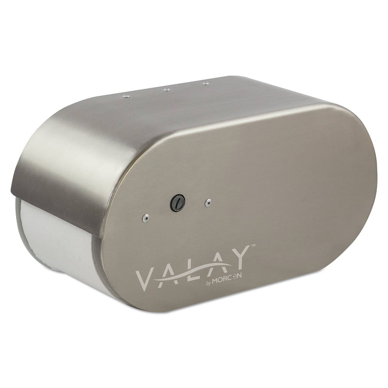 Morcon Valay Bathroom Tissue Dispenser, Metal, 4.75