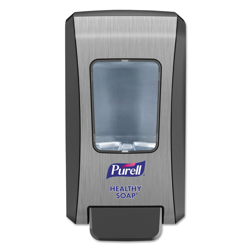 Purell FMX-20 Push-Style Foam Soap Dispenser, 2000 Ml, 4.68" X 6.6" X 11.66", Graphite, 6/Carton - GOJ523406 - TotalRestroom.com