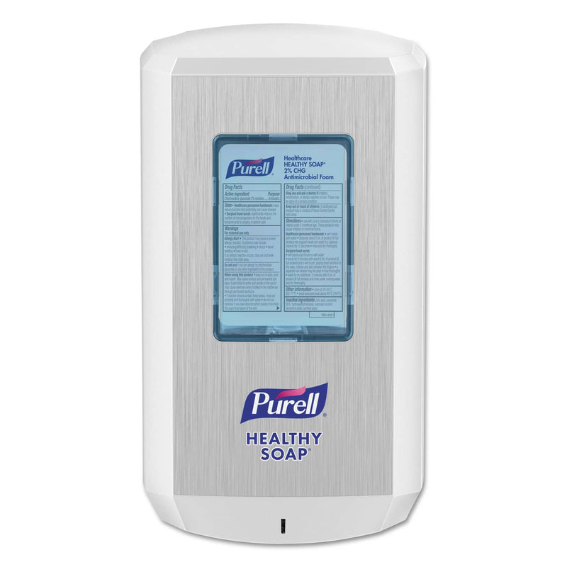 Purell CS6 Soap Touch-Free Foam Soap Dispenser, 1200 Ml, 4.88" X 8.8" X 11.38", White - GOJ653001 - TotalRestroom.com