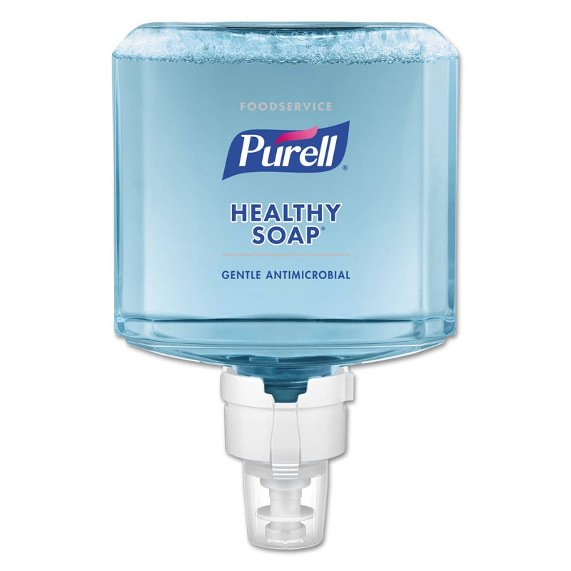 Purell Foodservice Healthy Soap 0.5% Bak Antimicrobial Foam Es8 Refill, 1200 Ml, 2/Ct - GOJ778002 - TotalRestroom.com