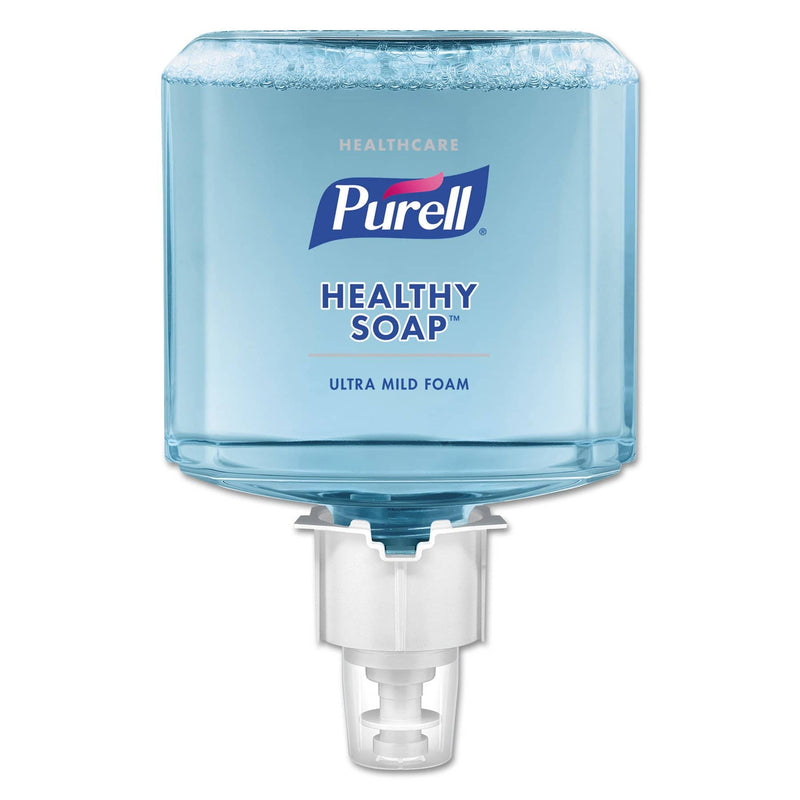Purell Healthcare Healthy Soap Ultramild Foam, 1200 Ml, For Es6 Dispensers, 2/Ct - GOJ647502 - TotalRestroom.com