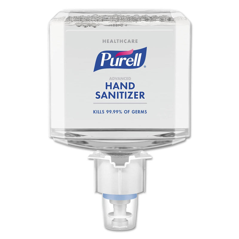 Purell Healthcare Advanced Hand Sanitizer Foam, 1200 Ml, Clean Scent, For Es6 Dispensers, 2/Carton - GOJ645302 - TotalRestroom.com