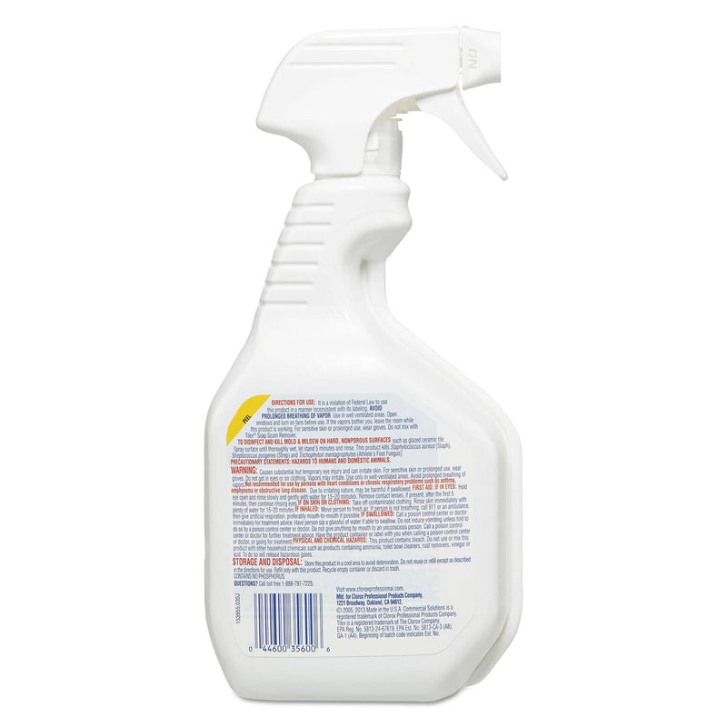Tilex Disinfects Instant Mildew Remover, 32Oz Smart Tube Spray - CLO35600EA - TotalRestroom.com