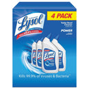 Lysol Disinfectant Toilet Bowl Cleaner, Wintergreen Scent, 32 Oz Bottle, 4/Pack - RAC98971PK - TotalRestroom.com