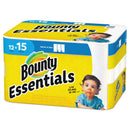 Bounty Essentials Select-A-Size Paper Towels, 2-Ply, 78 Sheets/Roll, 12 Rolls/Carton - PGC75720 - TotalRestroom.com