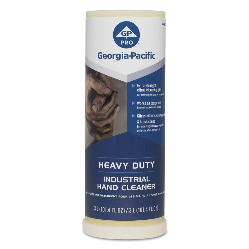 Georgia Pacific Industrial Hand Cleaner, 300 Ml, Citrus, 4/Carton - GPC44627 - TotalRestroom.com